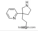 Molecular Structure of 178372-19-5 (2-(3-(pyridin-2-yl)pyrrolidin-3-yl)ethanol)